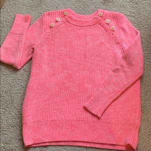 Hot Pink J. Crew Chunky Sweater